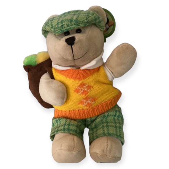 Starbucks Other - Starbucks 2006 Golfer Bearista Plush